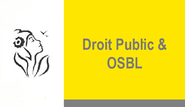 Droit public et OSBL
